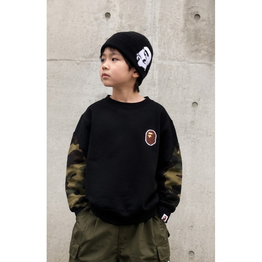 Bape‎ A Bathing Ape Camo Hoodie Kids Cotton Quiet Luxury 110 Skater Urban Y2K 4t